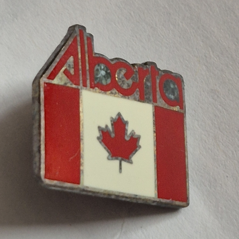 Alberta Canada Flag Lapel  Pin